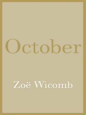 cover image of October